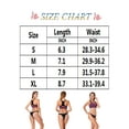 thumbnail image 5 of FUTATA 2 Pack Bikini Bottom Thong For Women Cheeky Swim Bottom Briefs Mid Rise Swimsuit Swimming Trunks Comfortable Underwear Panties, 5 of 6