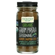 Frontier Co-Op Organic Garam Masala Seasoning with Cardamom Cinnamon & Cloves 1.79 oz (51 g) Pack of 2