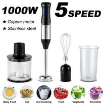 Beiou 1000 W 5-Speed Blender, Black (5 Count)