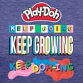 thumbnail image 3 of CafePress - Play Doh Keep Going Keep Growing T Shirt - Womens Tri-blend T-Shirt, 3 of 4