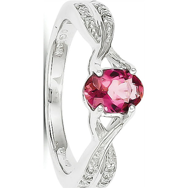  Jewelry  by Sweet Pea Designer 14K White  Gold  Pink 