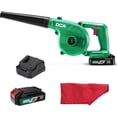 thumbnail image 1 of Restored DCA 20V Brushless Blower Cordless Mini Hand Electric Vacuum,Lightweight Sweeper Vacuum with 2 Battery,Portable for Lawn Care/Dust/Pet Hair/Dust/Small Trash (Refurbished), 1 of 6