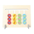 thumbnail image 4 of Children Board Toy, 4 Colors Concentration Cultivation Basswood Sturdy Wooden Block Toy  For Enlightenment, 4 of 8
