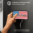 thumbnail image 2 of Sticker Mania USA Sticker Decals - Military Decal Set, Weather Resistant Vinyl Sticker, Water Resistant Sticker, Set Of 3 America Stickers, 2 of 7