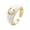 C, variant on Adjustable Crystal Gold Initial Letter Open Ring Women Alphabet Rings Women's Signet Ring Gold Tone Alphabet Rings