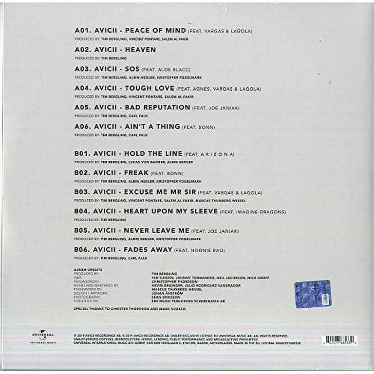 AVICII TIM 2019 CD 2枚組 Avicii – Tim – CD (Album), 2019 [r13743874] | Discogs