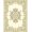 Cream Green, Pattern 12, variant on ODIKA Neutral Boho Retro Vine Ornate Border Chartreuse Vintage Pastel for Home Office, Gaming Room, Under Desk, Non-Slip Chair-Friendly
