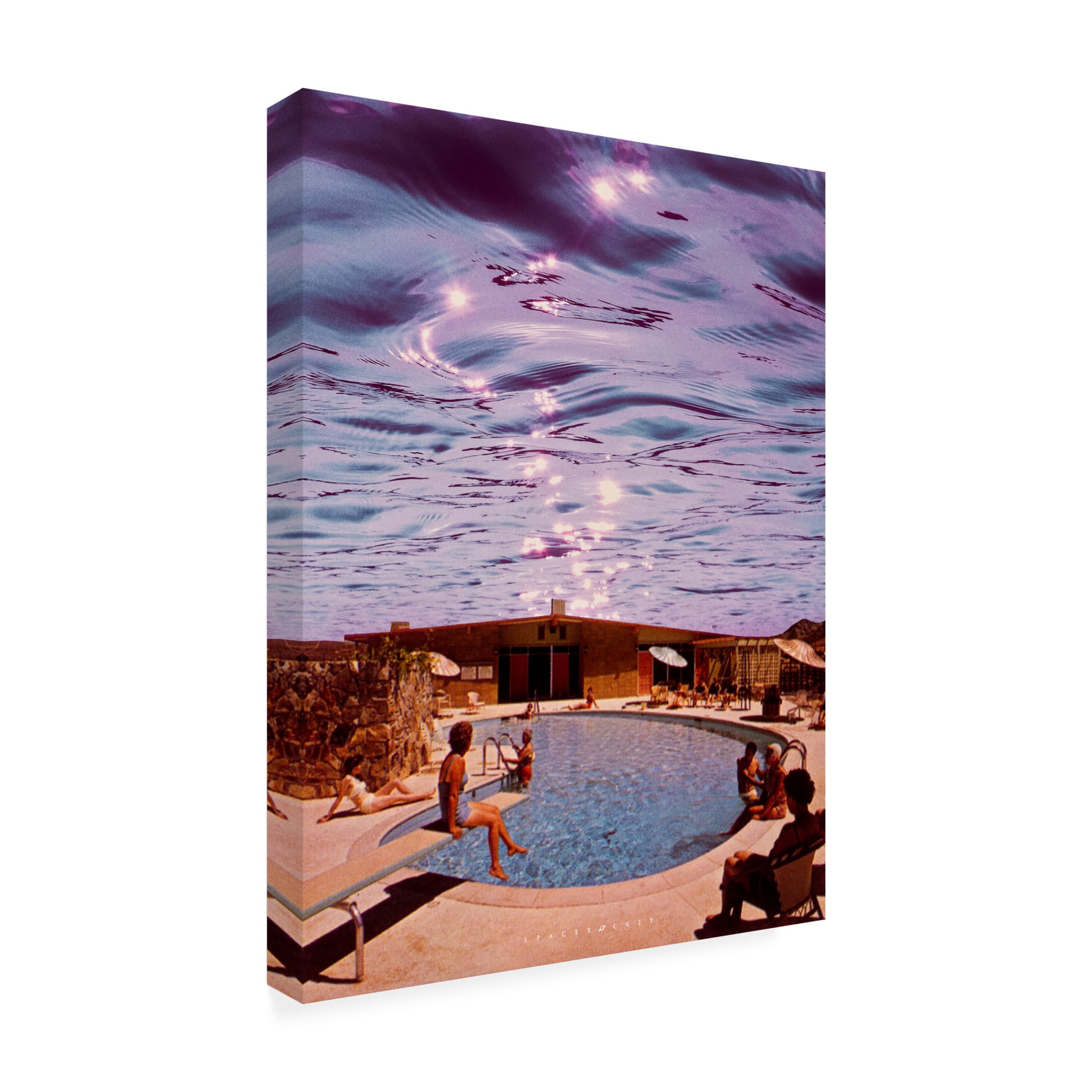 Trademark Fine Art spacerocket art 354 Canvas Wall Art