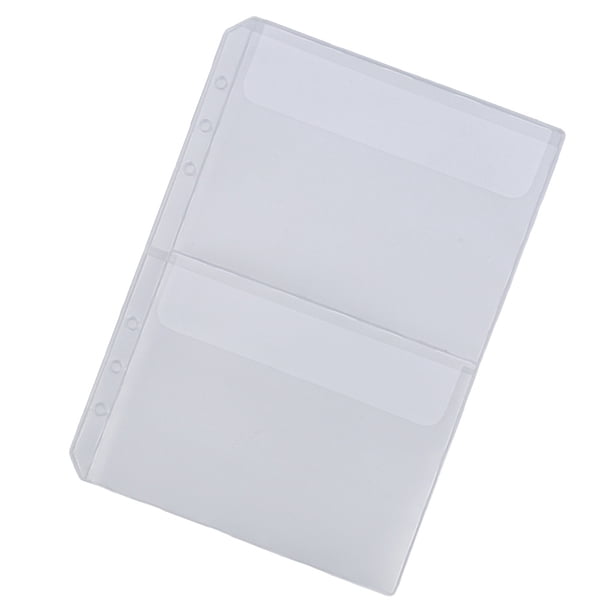 Seitruly Contenedor de bolsa con cremallera de 10 piezas, prácticos archivadores impermeables, contenedores de almacenamiento para documentos simples Carpetas de archivos TYPE1