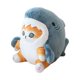 thumbnail image 2 of Juguete al por mayor personalizado de la felpa del animal relleno del traje del tiburón del gato del gatito, 2 of 4