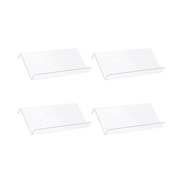 Especias acrílicas, estante organizador de especias para exhibición de cajones de cocina, bandeja de estante de especias de cocina para cajón