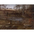 thumbnail image 2 of Daniel, Kevin 14x12 Gold Ornate Wood Framed with Double Matting Museum Art Print Titled - Backroad Gathering, 2 of 4
