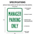 thumbnail image 3 of SignMission A-1824-25152 18 x 24 in. Aluminum Sign - North Carolina Equine, 3 of 4