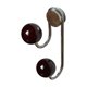 thumbnail image 2 of Magnetic Wood Ball Hooks No Drill Strong Magnet Hanger For Refrigerator Fridge Door Cabinet Rustproof Metal Towel Hanger For Home Kitchen Entryway, 2 of 6