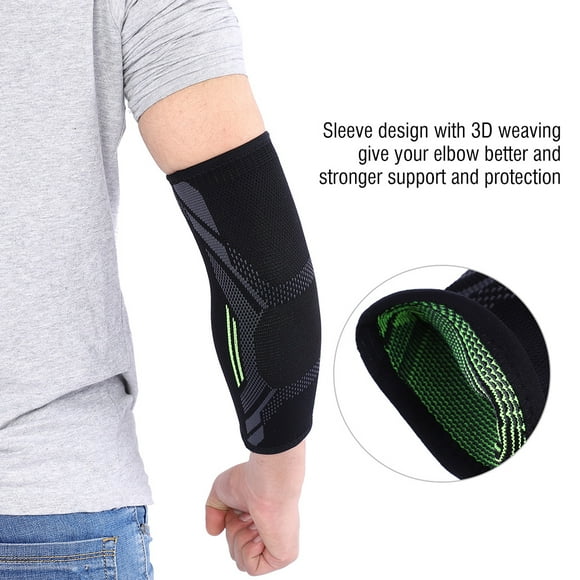 Codera Negra Unisex Deportiva ANGGREK Soporte Para Codo Protector Brace Guard