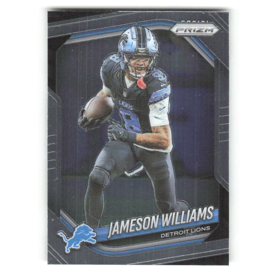 2025 Panini Prizm #276 Jameson Williams Detroit Lions NFL Football Base ...