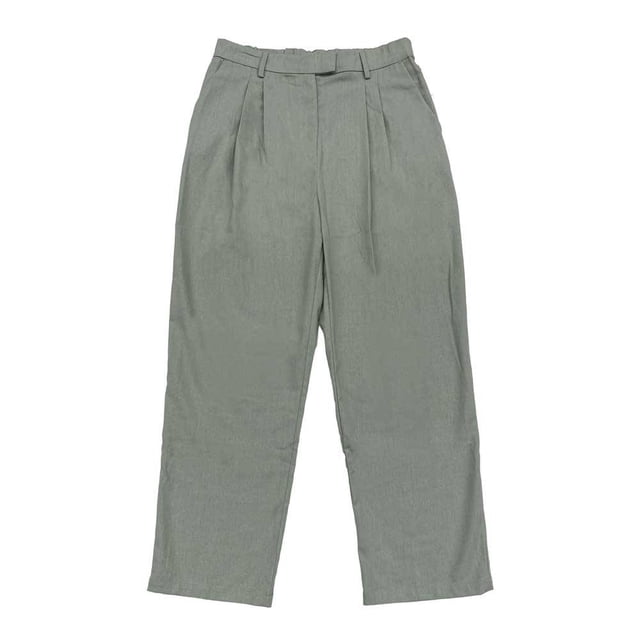 Pantalón George para Dama Pinzas Verde Talla CH