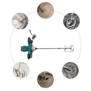 SENDERPICK Concrete Cement Mixer Drill, 6 Speed 2100W Electric Handheld Paint Mixer Stirrer 800rpm/min Concrete Mixer Tools for Mixing Cement, Concrete, Mortar, Plaster, Putty