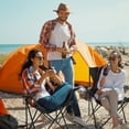 thumbnail image 7 of WEIDIORME 2-Pack Collapsible Camping Chairs with Carry Bag, Black, 7 of 7