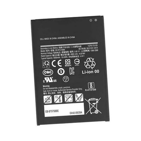EB-BT575BBE Replacement Battery Compatible with Galaxy Tab Active 3 SM-T570 SM-T575 SM-T577