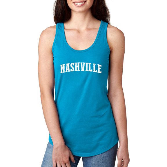 Artix - Women's Racerback Tank Top - Nashville Tennessee Flag