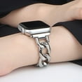thumbnail image 6 of Link Bracelet for Apple Watch, Fits Series 11/9/8/7/6/5/4/3/2/SE/Ultra, Simple and Stylish Compatible with 38mm 40mm 41mm 42mm 44mm 45mm for Women, 6 of 10