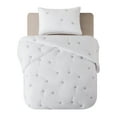 thumbnail image 6 of Comforter Set, White, Bed in a Bag, Twin, Dandelion, 2 Piece Set, 6 of 11