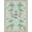 Teal Coral Seafoam, Pattern 1, variant on ODIKA Door Underwater Ocean Swimming Seashell Nautical Round Jellyfish Pet Friendly & Kids Safe Play for Playroom, Bedroom, Reading Nook