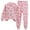 Pink, variant on TOOYOU Girls Sleepwear 2 Pack Pajamas Baby Long Sleeve Shirt Tops Pjs Pants Set Kids Loungewear Outfits Children Pj'S For Daily Sweet Girl Relaxing Casual Pyjamas Size 18-24 Months Pink