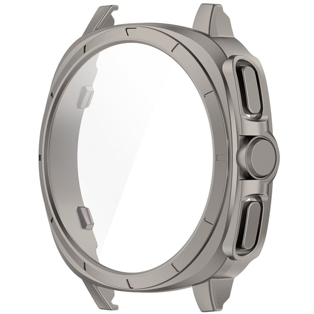 Protector Pantalla Cubierta Completa Parachoques Vidrio Tempe para Watch 7 40 Mm 44 A Prueba