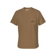 thumbnail image 2 of Drake Men's Side X Side T Shirt Golden Pecan Heather Medium, 2 of 2