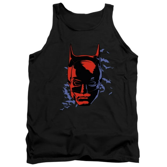 The Batman (2022) Shadowed Headshot Unisex Adult Tank Top