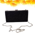 thumbnail image 3 of HOMEMAXS  Dazzling Evening Bag Black Handbag Rhinestone Purses for Women Miss Bridesmaid, 3 of 8