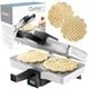 thumbnail image 1 of CucinaPro Pizzelle Maker- La Prensa Eléctrica Pulida para Panaderos Hace Dos Galletas de 5 Pulgadas a la Vez- Guía de Recetas Incluida- Elaboración de Waffles Italianos para Postres- Regalo para Ella, 1 of 5