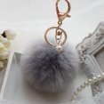 thumbnail image 4 of Bangcool Key Chain Fashion Creative Pom Pom Handbag Pendant Purse Charm Cell Phone Charm, 4 of 8