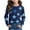 Dark Blue, variant on YunPes Girls' Long Sleeved Shirts Colorful T Shirts Round Neck Tops Light T Shirts Loose Pullovers Basic Long Sleeve Girls 2t