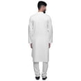 thumbnail image 2 of Atasi Indian Button Down Shirt Chinese Collar Long Kurta For Men Ethnic Kurtas, 2 of 4