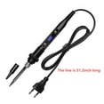 thumbnail image 3 of 80W Adjustable Temperature Wood Leather Soldering Kit with Copper Embossing and Carving Tips for DIY Crafting Projects, 3 of 6