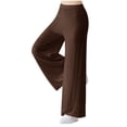 thumbnail image 2 of Wide Leg Pants Women Modal Cotton Soft Casual Lounge Comfy Stretch Sleepwear Workout Gym Yoga Pants with Pockets, 2 of 7
