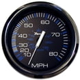 thumbnail image 1 of FARIA CHESAPEAKE Noir 4 Compteur de Vitesse 80MPH (PITOT), 1 of 2