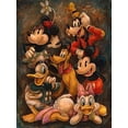 thumbnail image 1 of Kit de pintura de diamantes de polvo de Disney Pirates, Mickey, Minnie, Hada, Pato Donald, Tigger, mosaico de diamantes de imitación hecho a mano, arte, regalo para niños, 1 of 4