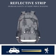 thumbnail image 5 of FORMRS Unisex School Backpack 17" Student Travel Bag with Laptop Compartment, Beige Deer, 5 of 7