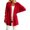 Red, variant on Women Relaxed Fit Knitted Cardigan Open Front Long Sleeve Side Pockets Casual Spring Summer Everyday Outer Top Red L