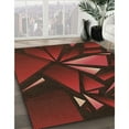 thumbnail image 2 of Ahgly Company Indoor Rectangle Patterned DarkRed Area Rugs, 5' x 8', 2 of 6