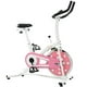 Sunny Health & Fitness Vélo d'Appartement Vélo Stationnaire avec Moniteur et Volant d'Inertie, Rose - P8100 – image 2 sur 5