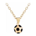 thumbnail image 2 of CHUOU Soccer Balls Necklace For Men And Women Sport Football Charm Pendant Choker Chain Football Sports Jewelry Personality Football Necklace Creative Football Pendant, 2 of 5