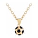 thumbnail image 1 of Collar de fútbol para hombres y mujeres Deporte Colgante de Fútbol Charm Cadena Gargantilla Fútbol Deportes Joyería Personalidad Collar de Fútbol Colgante de Fútbol, 1 of 2