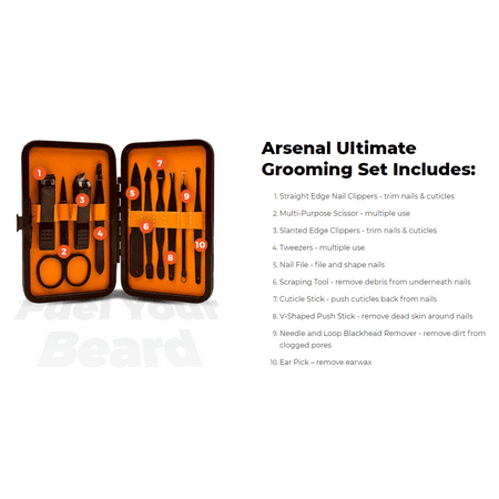 Wild Willies - Grooming Set - Black