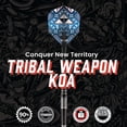 thumbnail image 4 of Shot Tribal Weapon KOA Steel Tip Dart Set-90% -24gm, 4 of 7