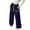 S3Navy, variant on lnmuld Girls Linen Pants Casual Summer Trousers Lightweight Loose Fit Elastic Waist Comfortable Long Pants for Teen Plus Size Size:12-13 Years